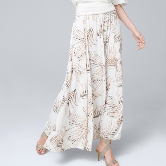 palm maxi skirt